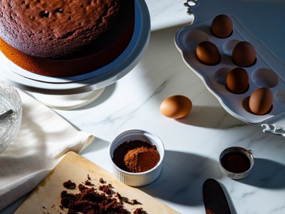 Klassischer Schokoladenkuchen