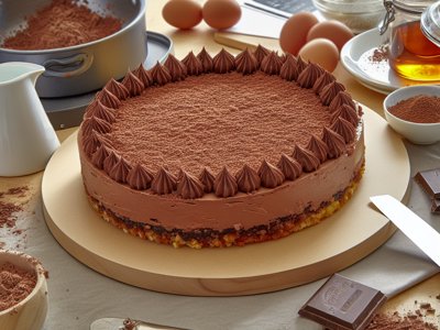 Belgische Schokoladen-Mousse-Torte