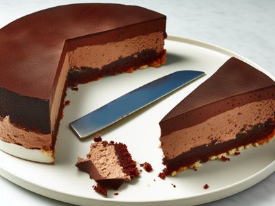 Belgische Schokoladen-Mousse-Torte