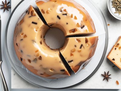 Winterlicher Marzipan-Punsch-Kuchen mit Gewürznelken