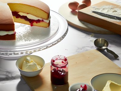 Englischer Victoria Sponge Cake