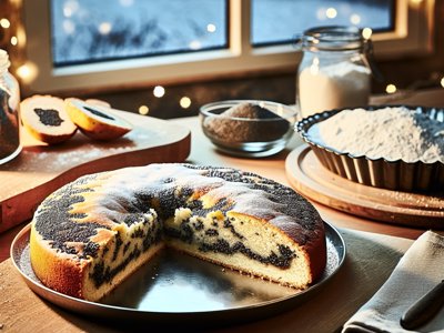 Polnischer Mohnkuchen (Makowiec)
