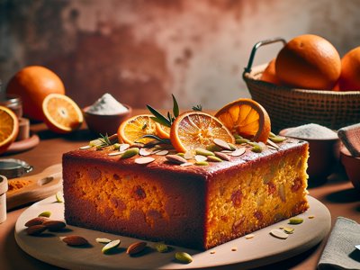 Marokkanischer Orangenkuchen