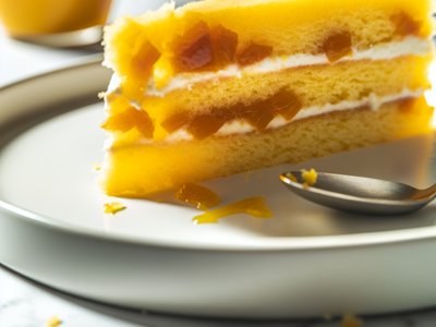 Indischer Mango-Lassi-Kuchen