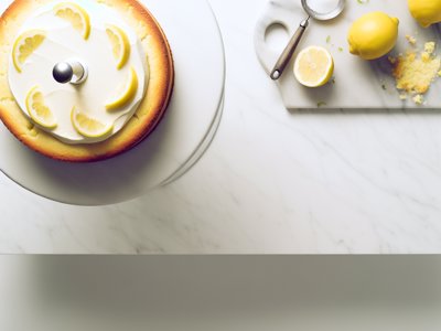 Zitronen-Mascarpone-Torte