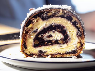 Schwarzwälder Kirsch-Rolle