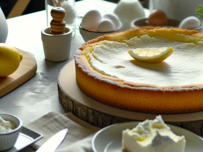 Italienischer Ricotta-Kuchen